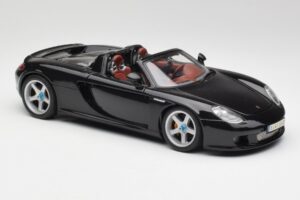 Porsche Carrera GT Juodas Maisto 1:18 36665 Metalas - nuotrauka 6 iš 8
