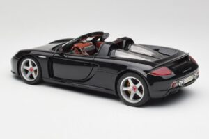 Porsche Carrera GT Juodas Maisto 1:18 36665 Metalas - nuotrauka 7 iš 8