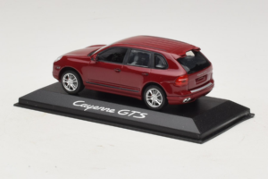 Porsche Cayenne 955 GTS Raudonas Su Sidabriniais Ratais Minichamps 1:43 WAP02000818 Metalas - nuotrauka 3 iš 4