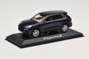 Porsche Cayenne 958 S Blue Metallic Minichamps 1:43 WAP0200060E Metalas - nuotrauka 2 iš 4