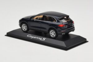 Porsche Cayenne 958 S Blue Metallic Minichamps 1:43 WAP0200060E Metalas - nuotrauka 3 iš 4
