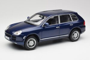 Porsche Cayenne S 9PA Dark Sea Mėlynas Metalinis Maisto 1:18 31635 Metalas