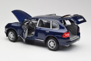 Porsche Cayenne S 9PA Dark Sea Mėlynas Metalinis Maisto 1:18 31635 Metalas - nuotrauka 5 iš 8