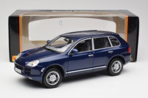 Porsche Cayenne S 9PA Dark Sea Mėlynas Metalinis Maisto 1:18 31635 Metalas - nuotrauka 8 iš 8
