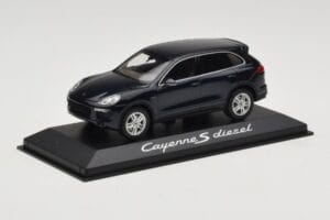 Porsche Cayenne 958 S Diesel Blue Metallic Minichamps 1:43 WAP0200080E Metalas - nuotrauka 2 iš 4