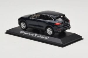 Porsche Cayenne 958 S Diesel Blue Metallic Minichamps 1:43 WAP0200080E Metalas - nuotrauka 3 iš 4
