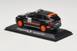 Porsche Cayenne S #12 Transsyberia 2007 Juodas Oranžinis Minichamps 1:43 WAP02000918 Metalas - nuotrauka 3 iš 5