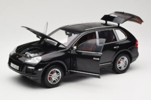 Porsche Cayenne Turbo 957 Juodas Norev 1:18 WAP02112317 Metalas - nuotrauka 2 iš 8