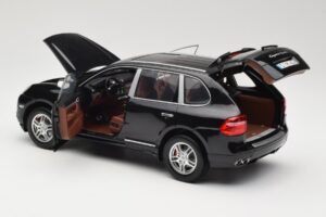 Porsche Cayenne Turbo 957 Juodas Norev 1:18 WAP02112317 Metalas - nuotrauka 5 iš 8