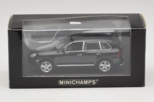 Porsche Cayenne 955 Turbo Black Metallic Minichamps 1:43 400061080 Metalas - nuotrauka 5 iš 5