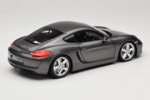 Porsche Cayman 981 S Pilkas Minichamps 1:18 WAP0210070D Metalas - nuotrauka 3 iš 8