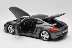 Porsche Cayman 981 S Pilkas Minichamps 1:18 WAP0210070D Metalas - nuotrauka 5 iš 8