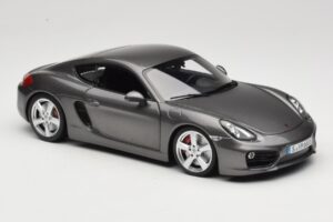 Porsche Cayman 981 S Pilkas Minichamps 1:18 WAP0210070D Metalas - nuotrauka 6 iš 8
