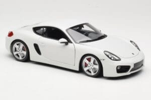 Porsche Cayman 981 Baltas Minichamps 1:18 113062221 Metalas - nuotrauka 6 iš 8