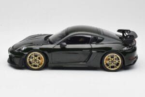 Porsche Cayman GT4 RS 982 Weissach Package Brewster Green Norev 1:18 187250 Metalas - nuotrauka 4 iš 8