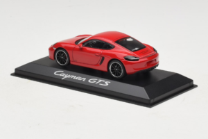 Porsche Cayman 981 GTS Raudonas Minichamps 1:43 WAP0200150E Metalas - nuotrauka 3 iš 5