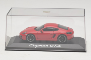 Porsche Cayman 981 GTS Raudonas Minichamps 1:43 WAP0200150E Metalas - nuotrauka 4 iš 5