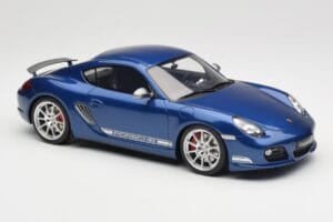 Porsche Cayman R 987.2 Aqua Blue Metallic GT Spirit 1:18 GT901 Derva - nuotrauka 4 iš 6