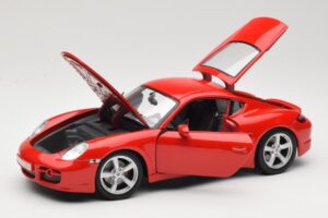 Porsche Cayman S 987.2 Raudonas Maisto 1:18 31122 Metalas - nuotrauka 2 iš 8