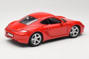 Porsche Cayman S 987.2 Raudonas Maisto 1:18 31122 Metalas - nuotrauka 3 iš 8