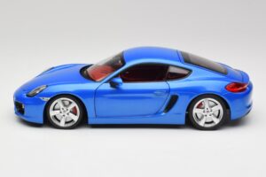 Porsche Cayman 981 S Aqua Mėlyna Metalinis Minichamps 1:18 110062221 Metalas - nuotrauka 4 iš 8