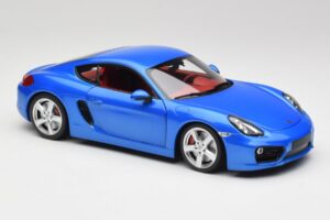 Porsche Cayman 981 S Aqua Mėlyna Metalinis Minichamps 1:18 110062221 Metalas - nuotrauka 6 iš 8
