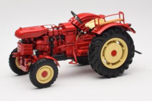 Porsche-Diesel Super Traktorius Hofherr Schrantz Raudonas Minichamps 1:18 109183071 Metalas - nuotrauka 2 iš 8