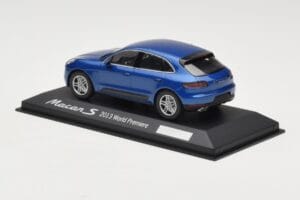 Porsche Macan 95B S Mėlynas World Premiere Minichamps 1:43 WAP0201550E Metalas - nuotrauka 3 iš 4