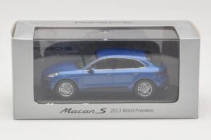 Porsche Macan 95B S Mėlynas World Premiere Minichamps 1:43 WAP0201550E Metalas - nuotrauka 4 iš 4