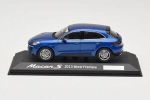 Porsche Macan 95B S Mėlynas World Premiere Minichamps 1:43 WAP0201550E Metalas