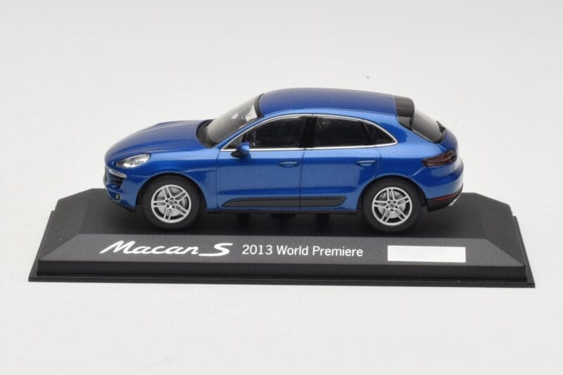Porsche Macan 95B S Mėlynas World Premiere Minichamps 1:43 WAP0201550E Metalas
