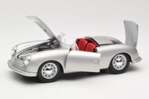 Porsche No. 1 Typ 356 Roadster Sidabrinis Maisto 1:18 50324 Metalas - nuotrauka 2 iš 8