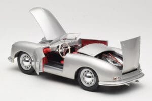 Porsche No. 1 Typ 356 Roadster Sidabrinis Maisto 1:18 50324 Metalas - nuotrauka 5 iš 8