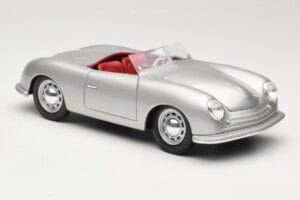 Porsche No. 1 Typ 356 Roadster Sidabrinis Maisto 1:18 50324 Metalas - nuotrauka 6 iš 8