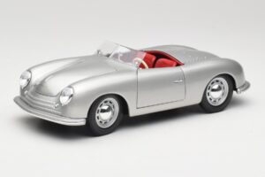 Porsche No. 1 356 Roadster Fish Sidabrinis Maisto 1:18 31853 Metalas