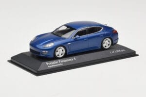 Porsche Panamera 970 4S Blue Metallic Minichamps 1:43 WAP0200419 Metalas - nuotrauka 2 iš 3