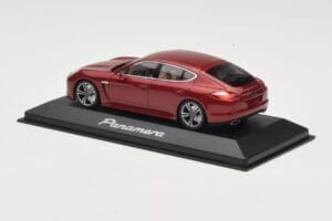 Porsche Panamera 970 Red Metallic Minichamps 1:43 WAP0200119 Metalas - nuotrauka 3 iš 4