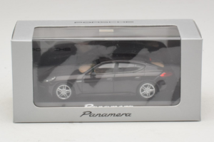 Porsche Panamera 970 Black Metallic Minichamps 1:43 WAP0203900E Metalas - nuotrauka 5 iš 5