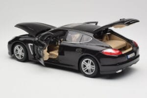 Porsche Panamera Turbo 970 Juodas Maisto 1:18 36197 Metalas - nuotrauka 5 iš 8