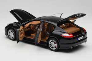 Porsche Panamera 970 Turbo Basalt Black Norev 1:18 WAP02100319 Metalas - nuotrauka 5 iš 8