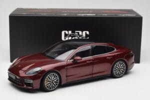 Porsche Panamera 971 Turbo S Raudonas Metallic Minichamps 1:18 113061077 Metalas - nuotrauka 8 iš 8