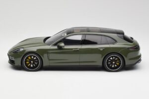 Porsche Panamera Turbo S 971 Sport Turismo Žalias GT Spirit 1:18 GT447 Derva - nuotrauka 3 iš 6