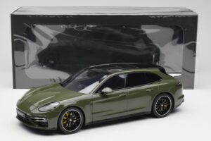Porsche Panamera Turbo S 971 Sport Turismo Žalias GT Spirit 1:18 GT447 Derva - nuotrauka 6 iš 6