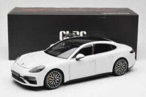 Porsche Panamera 971 Turbo S Baltas Metallic Minichamps 1:18 113061074 Metalas - nuotrauka 8 iš 8