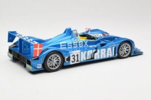 Porsche RS Spyder LMP2 #31 Team Essex C. Elgaard / J. Nielsen / K. Poulsen 24 Hours of Le Mans 2008 Norev 1:18 187519 Metalas - nuotrauka 2 iš 6