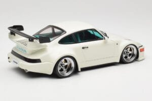 Porsche RWB 911 964 Flat Nose Grand Prix White GT Spirit 1:18 GT506 Derva - nuotrauka 2 iš 6