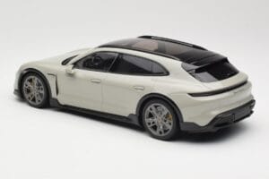 Porsche Taycan Cross Turismo Turbo S Chalk Grey Minichamps 1:18 155069302 Metalas - nuotrauka 5 iš 6