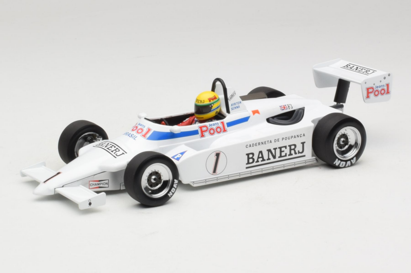 Ralt RT3 Toyota #1 A. Senna West Surrey Racing British F3 Champion 1983 Minichamps 1:18 540831811 Metalas