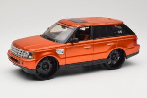 Range Rover Sport L320 Oranžinis Maisto 1:18 31081 Metalas