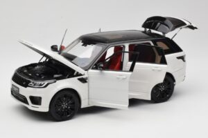 Range Rover Sport L494 Baltas Wheelart 1:18 WA180302 Metalas - nuotrauka 2 iš 8